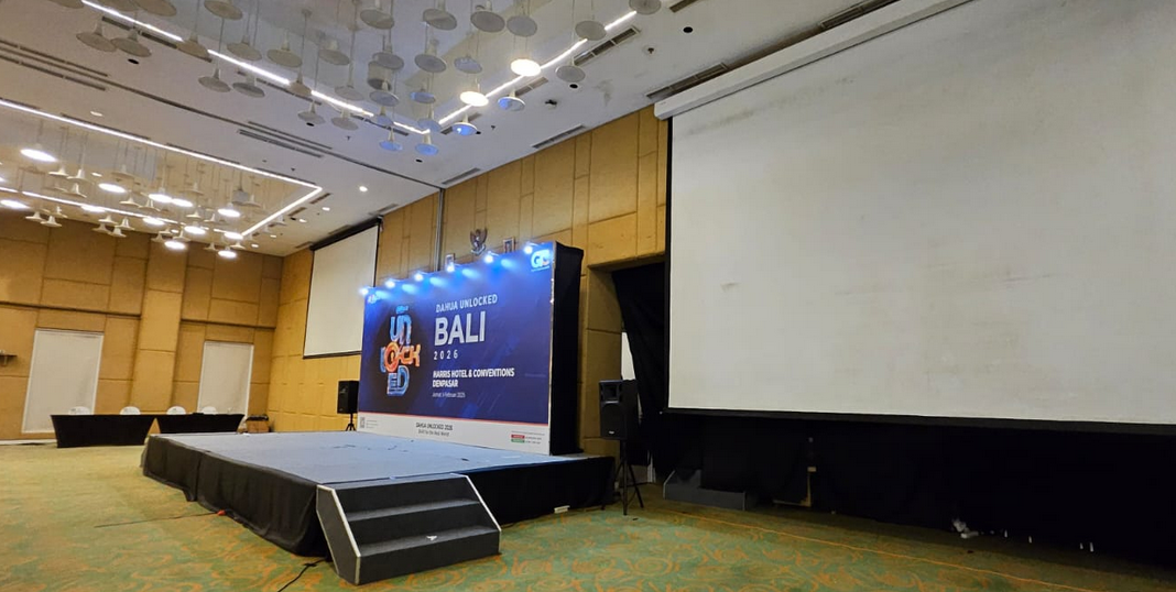 booth dahua un locked 2026 di Denpasar, Bali, - production by vendorboothindonesia