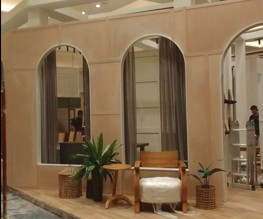 booth 8 x10 sqm integra grup di ifex; produksi vendorboothindonesia