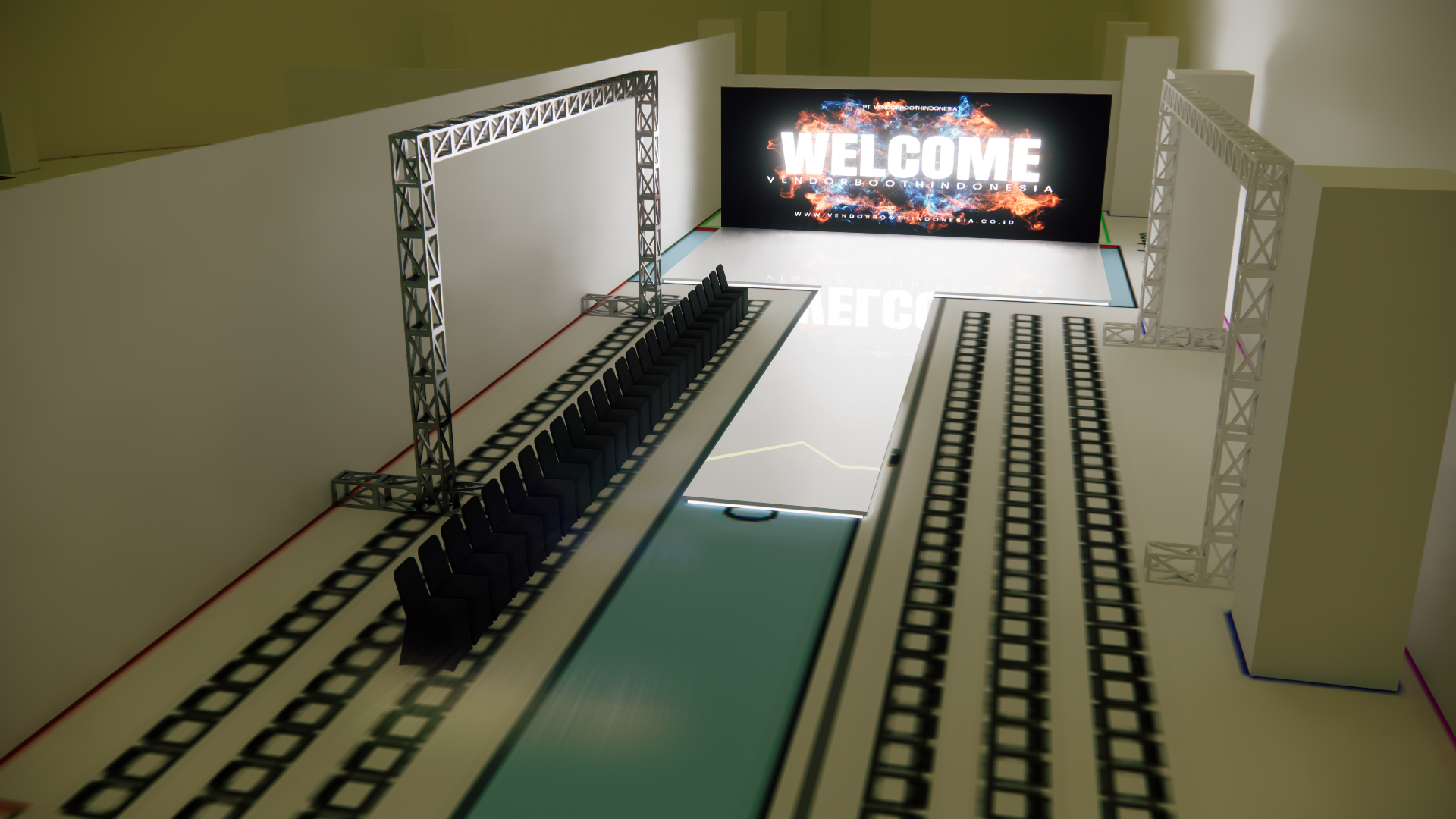 desain Runway Pret-a-Porter di Pantai indah Kapuk (PIK) 2 by vendorboothindonesia