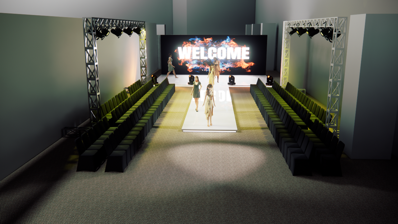 desain Runway Pret-a-Porter di Pantai indah Kapuk (PIK) 2 by vendorboothindonesia