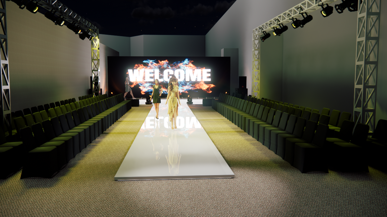 desain Runway Pret-a-Porter di Pantai indah Kapuk (PIK) 2 by vendorboothindonesia