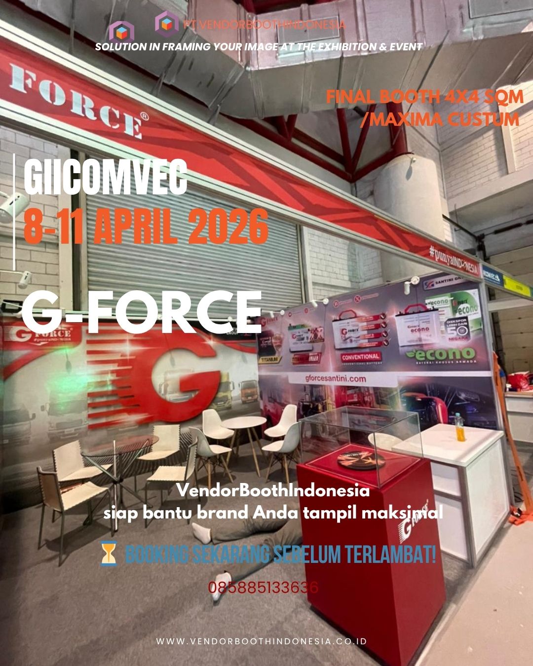 Booth 4x4 Gforce GIICOMVEC