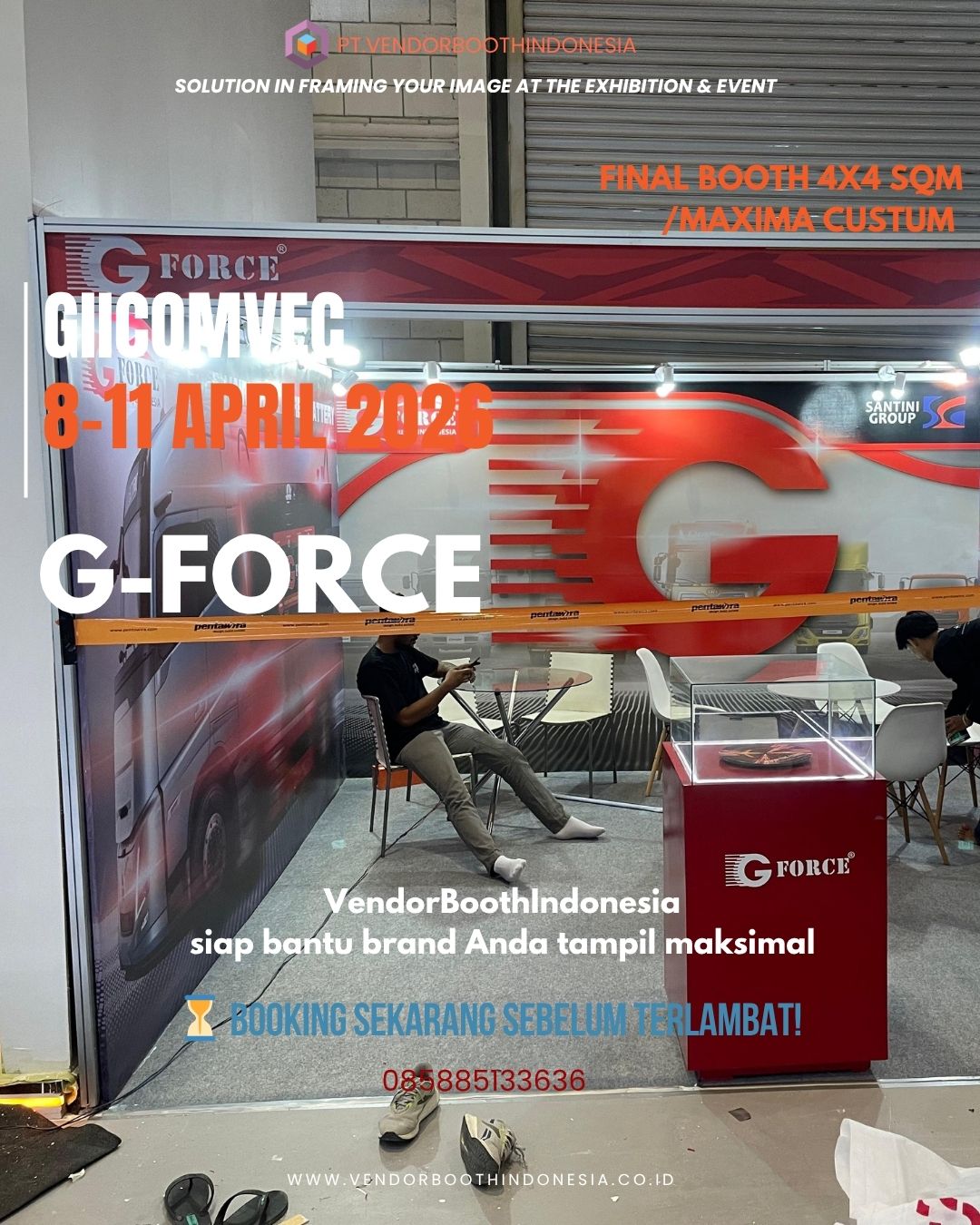 Booth 4x4 Gforce GIICOMVEC